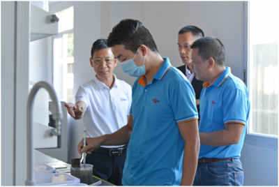 广东省铝加工专业委员会一行走访广州正利金属表面处理剂
